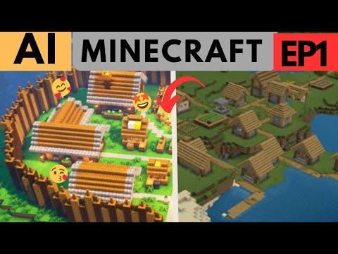 Power play Portol - Building the Future: AI-Powered Villages in Minecraft's Evolutionary Update!"