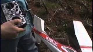 preview picture of video 'RC Airplane crashes - pissed off pilot!'