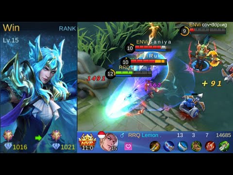 Mobile Legends: Bang Bang | LANCELOT BEST BUILD | 97% WINRATE TOP GLOBAL LANCELOT | MONTAGE