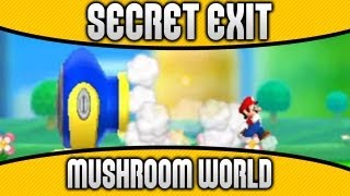 New Super Mario Bros. 2 - World 1-Fortress Secret Exit & Unlock Mushroom World