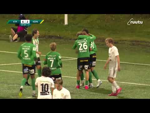 KTP-TV: Ykkösliiga ottelukooste: KTP - KäPa 7-2 [27.9.2024]