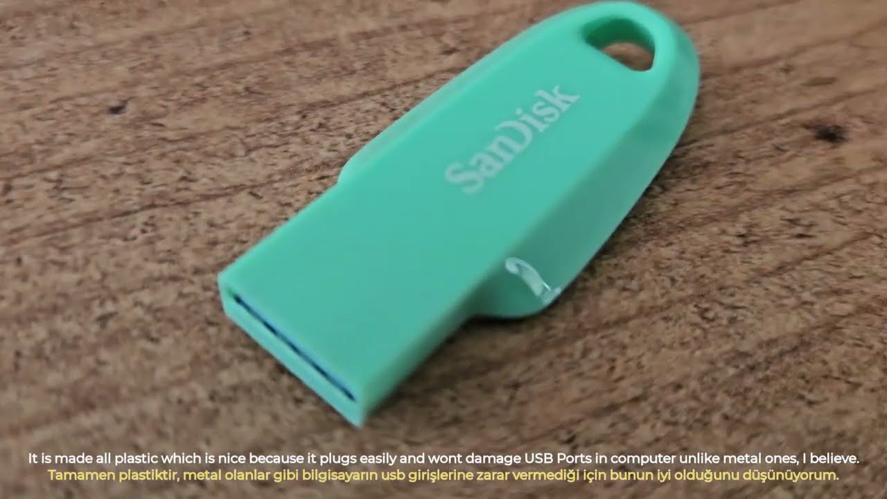 Флеш-накопитель SanDisk Ultra Curve USB 3.2 64GB, чёрный