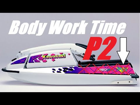 Jet Ski rewind   Kawasaki js 440 build Part 3 BODY finished