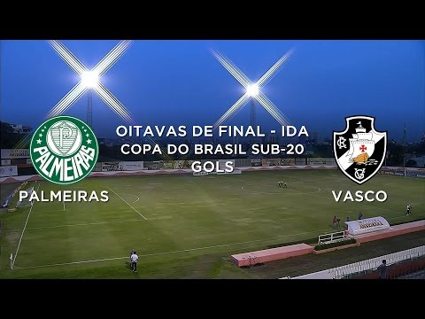 Gols - Palmeiras 0 x 2 Vasco - Copa do Brasil Sub-20 - 14/10/2014