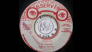 DENNIS BROWN - African [1975]