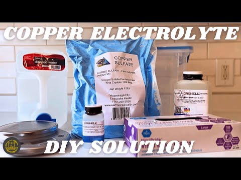 The BEST Acidic Copper Plating Solution for DIY Projects