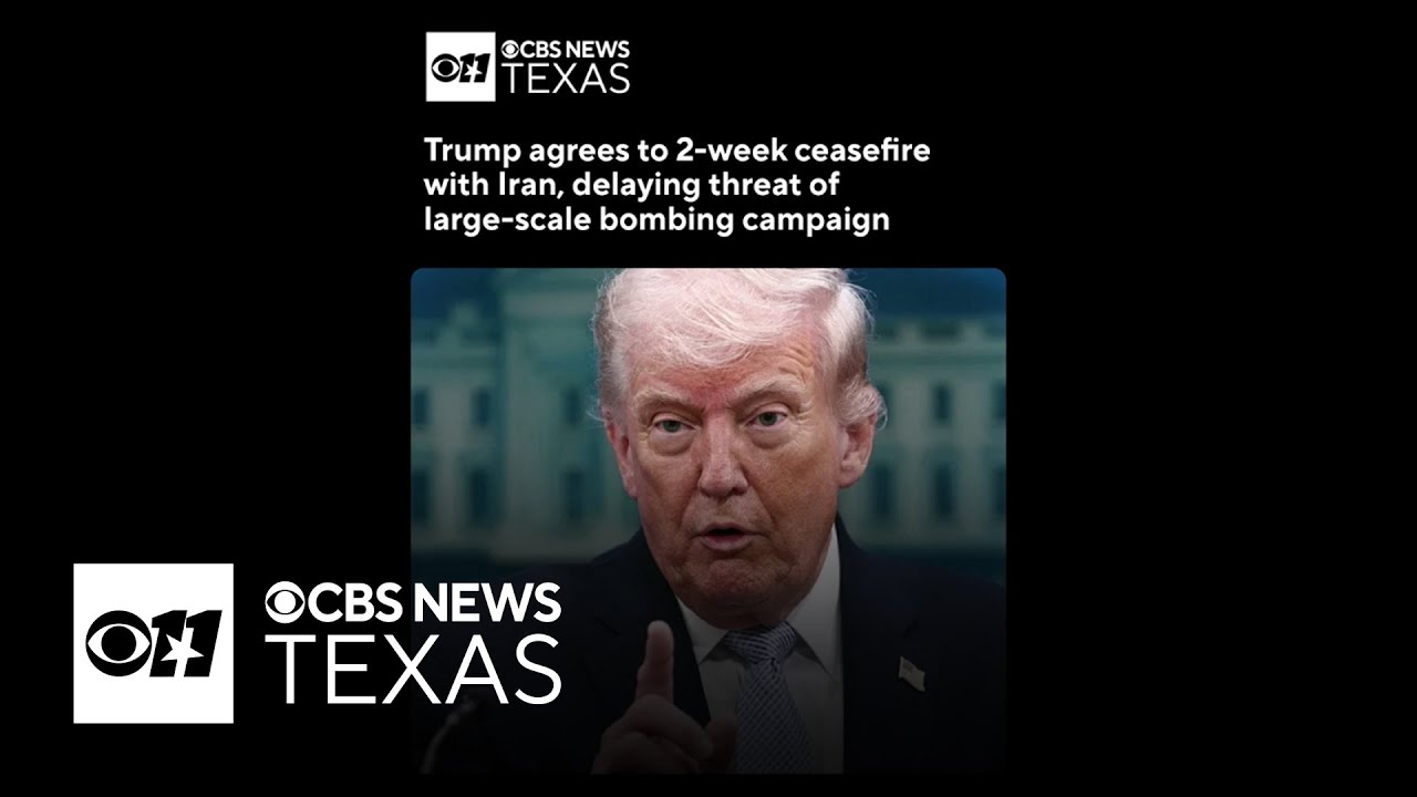 Trump agrees to 2-week ceasefire with Iran