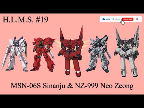 H.L.M.S. - Sinanju, Sinanju Stein, Neo Zeong (The coolest Neo Zeon's MS)