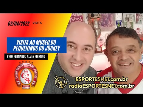 ESPORTESNET -  Visita ao museu do Pequeninos do Jockey - 02/04/2022