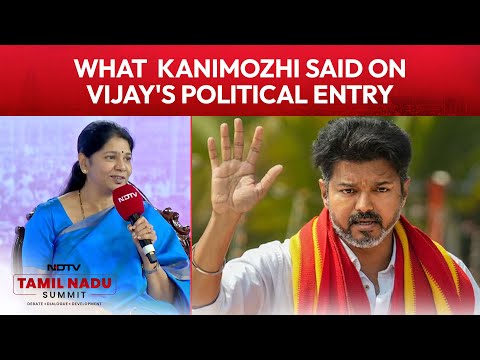 'Crowds Don't Automatically Mean Votes': Kanimozhi On Vijay's Political Entry