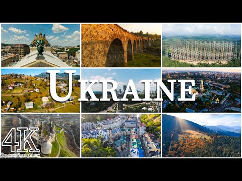 UKRAINE 4K Ultra HD • Stunning Footage, Scenic Relaxation Film with Calming Music