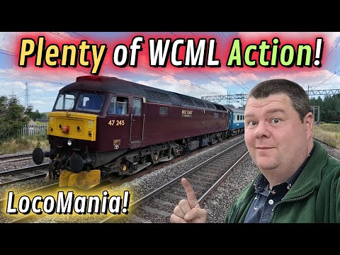 A lot of Action on the West Coast Main Line! LocoMania with SimOnTrains - July 2024