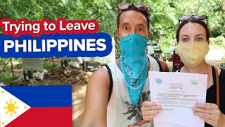 Finally Leaving Philippines? WE GOT A TRAVEL PASS ... sort of 🇵🇭 Foreigners in Palawan on Lockdown