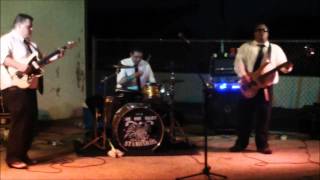 The One Night Standards Monster Beach Party Meltdown Drags Byron IL Surf Guitar Instrumental