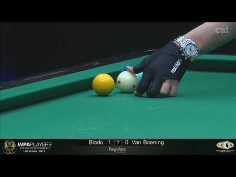 Shane Van Boening vs Carlo Biado: 2019 WPA Players Championship Main Event
