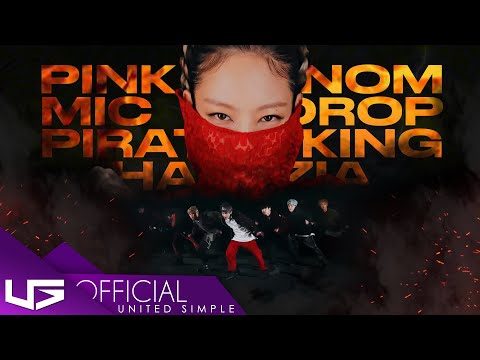 BLACKPINK x BTS x ATEEZ - PINK VENOM / MIC DROP / HALAZIA / PIRATE KING (ft. True Damage) | MASHUP