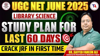 60 Days Strategy To Crack Ugc Net Library Science 2025 | Study Plan For ...