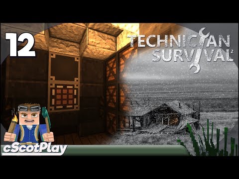 Technicians’ Survival 2 w/ cScot : Ep 12 – Early Game Simple Storage Network