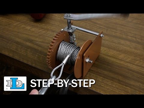 Installing Cable on Worm Gear Winches - Step-By-Step