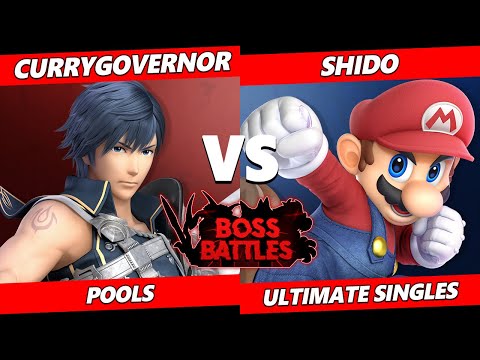 Boss Battles: Phase 1 - CurryGovernor (Chrom) Vs. Shido (Mario) SSBU Ultimate Tournament