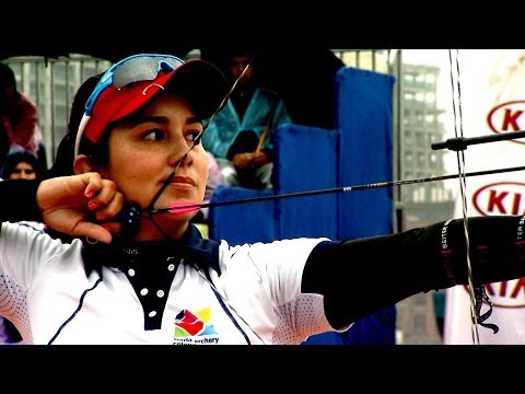 Choi Bomin v Sara Lopez – compound women’s gold | Shanghai 2014 Archery World Cup S1