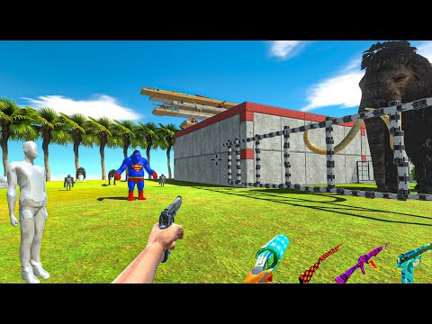 FPS AVATAR RELEASE CARNIVORE DINOSAURS PARKOUR DEATH RUN - ARBS