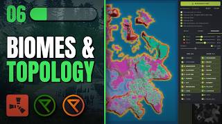 Biomes Topology And Lakes - Crucible Heightmap WorldGen | Part 6