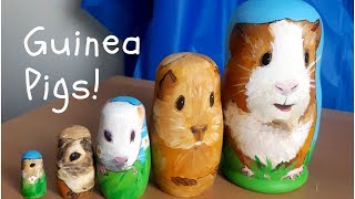 Guinea Pig Nesting Dolls and Fan Expo Vancouver
