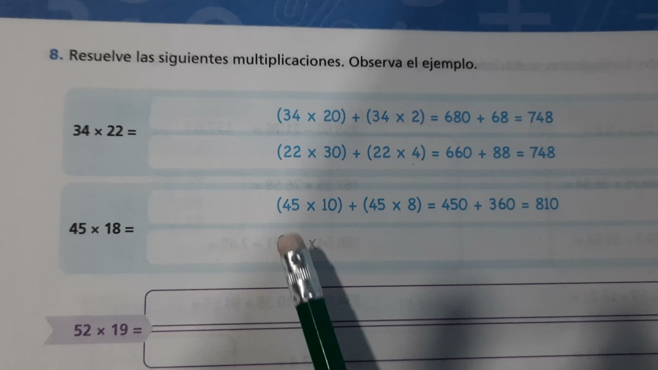 Resuelve las siguientes multiplicaciones/ MONTE TODO/ Página 96/ 10-05-2021