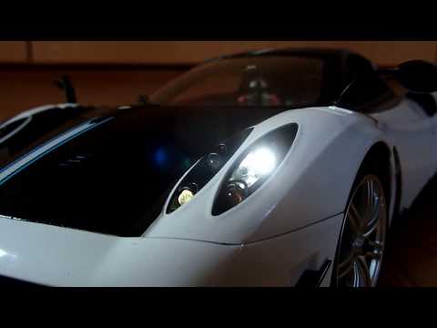 RASTAR R/C 1:14 automodelis valdomas Pagani Huayra BC , 75400 video
