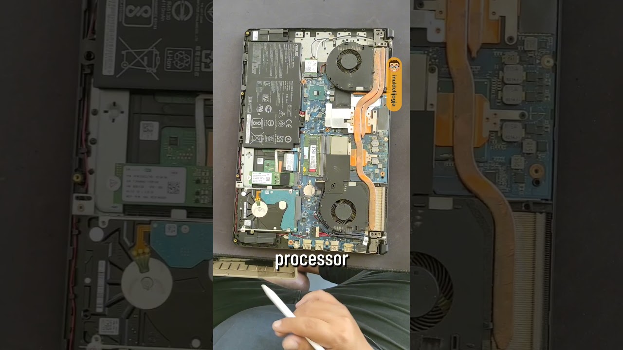Kita bongkar Laptop Merk Asus TUF ini !!! 😍😍 #shorts #viral #servis #laptop #jogja