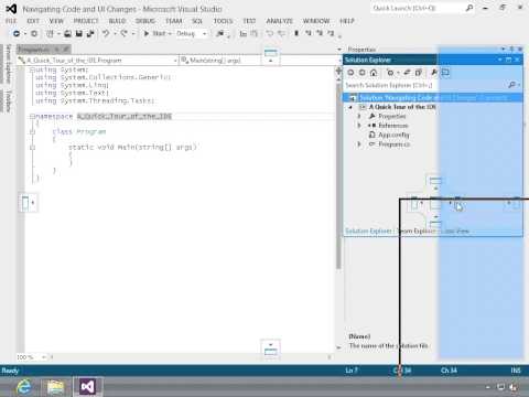 Learning to Program Using Visual C# 2012: Visual Studio 2012 IDE Tutorial