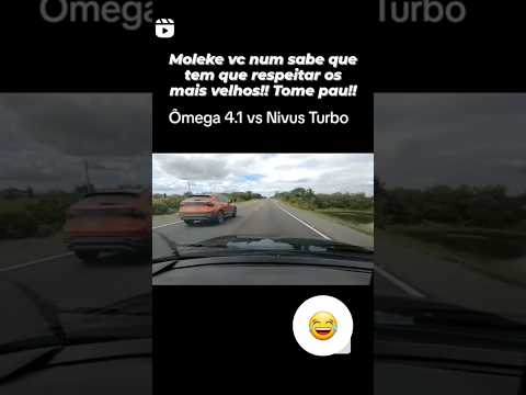 Respeite os mais velhos omega 4.1 VS nivus rsrs