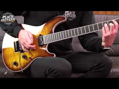 Mayones Regius Pro 6 Amber 2-Tone Burst