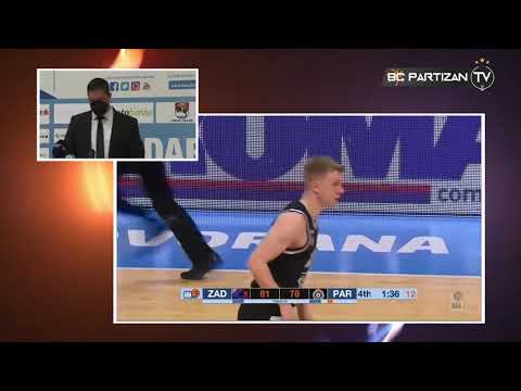 BC Partizan TV: Zadar - Partizan NIS 96:94