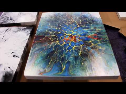 Abstract Paintings Fresh From My Studio