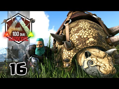 WE TAME OUR DOEDICURUS IN TENSION! - ARK HARDCORE: ARK:SURVIVAL EVOLVED - #16