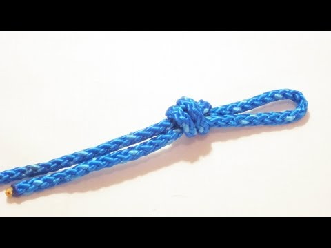 How To Tie An Overhand Loop - Knot