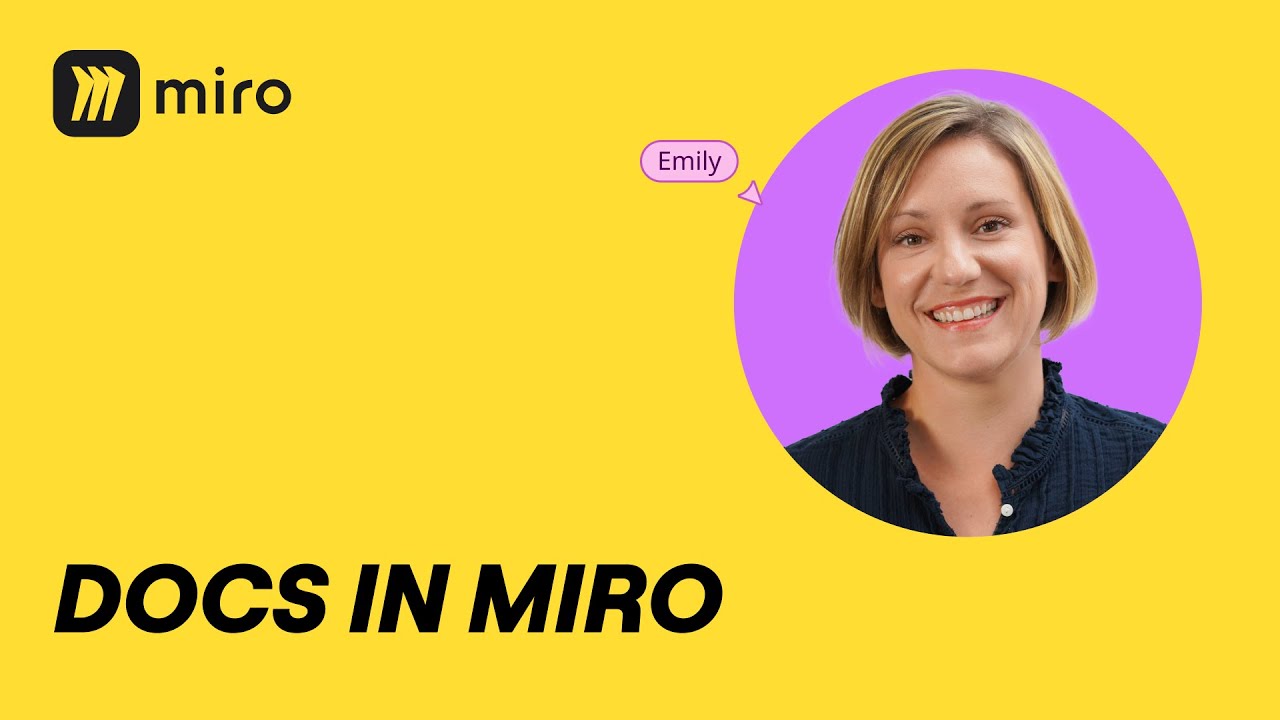 How to Turn Ideas into ACTION with Docs in Miro 📄
