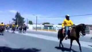 preview picture of video 'Matamoros Coahuila  Inicio de la cabalgata 2008'