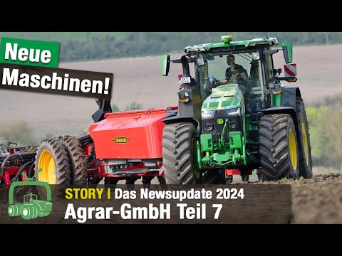Agrar-GmbH Oldisleben: Ackerbau auf 3500 Hektar mit John Deere Technik (Neuheiten 2024-25 / Teil 7)