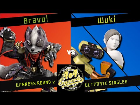 SSBU - 4o4 Smash Night 10 - Bravo! (Wolf) vs PHNM| Wuki (Wii Fit Trainer, R.O.B.) - Winners Round 2