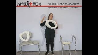 Nos essentiels de la salle de bain - Sièges de toilette surélevés et appuis sécuritaires