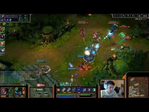 xPeke - Twisted Fate vs Ryze mid «Beast» (Diamond l)