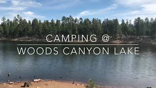 preview picture of video 'Camping @ Woods Canyon Lake'