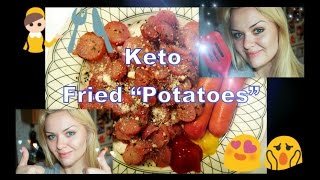 KETO Fried &quot;Potatoes&quot; aka Radishes