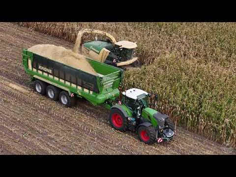 🚜 Maisernte 2025 | Krone BigX 780 häckselt Mais 🌽 | Fendt Youngtimer Abfahrgespanne