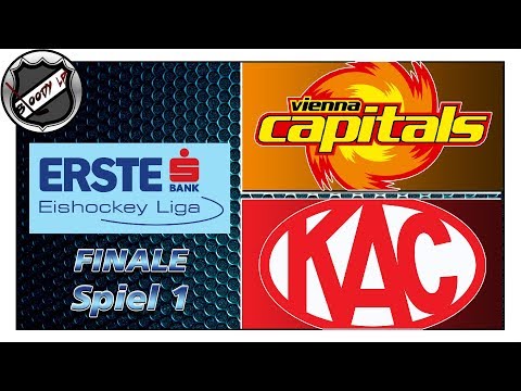 EBEL FINALS 2019 🏆 Vienna Capitals - Klagenfurter AC ★ Spiel 1