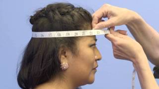 Academic Tam Head Size Measuring Instructions