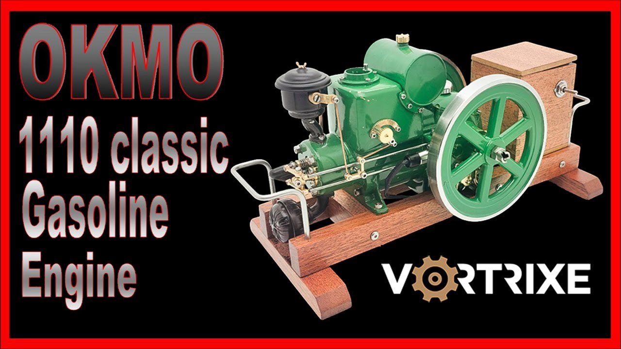 VORTRIXE & OKMO 1110 Classic Yanmar Gasoline Engine Model NOT a Hit & Miss Engine